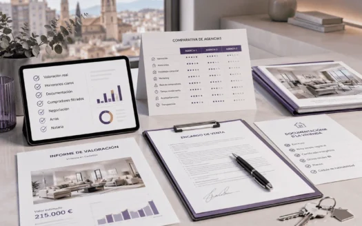 Elegir inmobiliaria en Castellón para vender un piso con seguridad y acompañamiento profesional.
