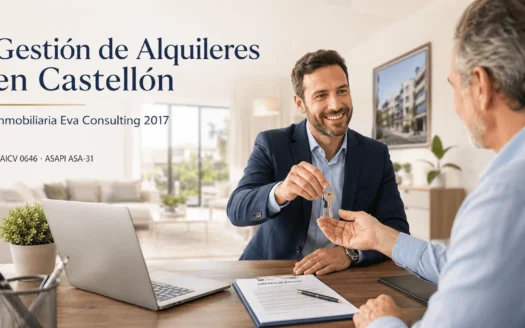 Gestión de alquiler de vivienda en Castellón con Inmobiliaria Eva Consulting 2017