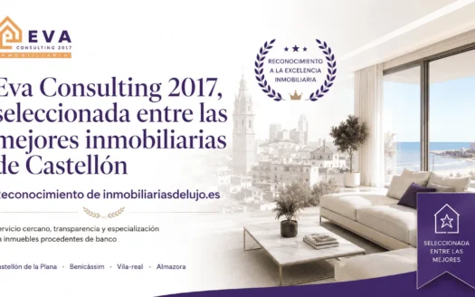 Inmobiliaria Eva Consulting 2017 incluida en una comparativa de mejores inmobiliarias de Castellón