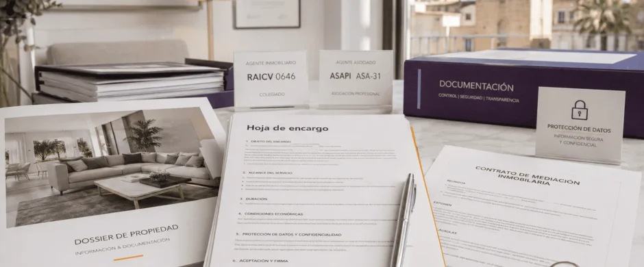 Inmobiliaria homologada en Castellón con RAICV y ASAPI para vender, alquilar o comprar con seguridad.