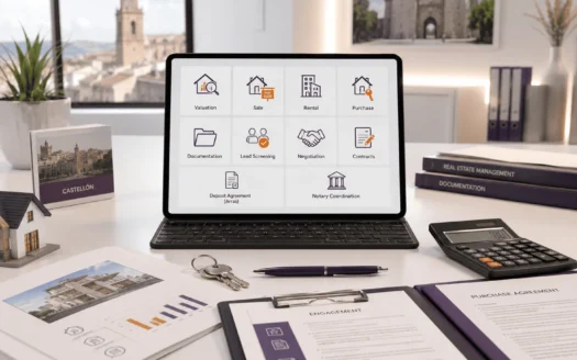 Servicios de agencia inmobiliaria en Castellón con Inmobiliaria Eva Consulting 2017.